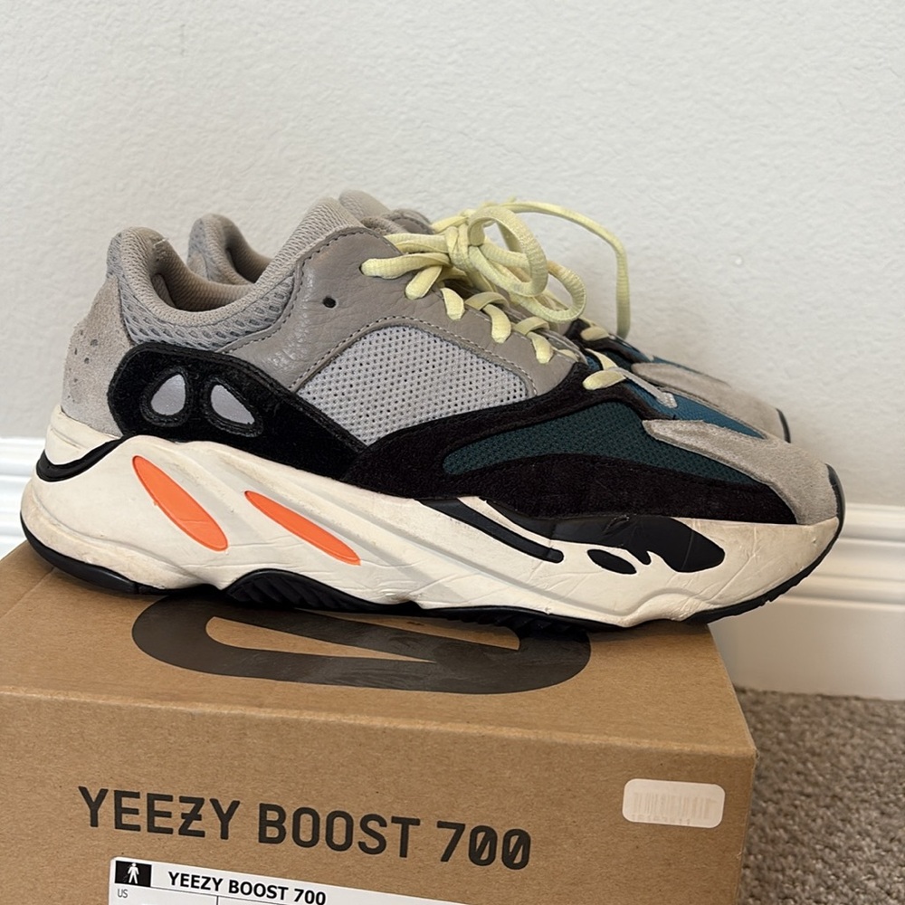 ADIDAS YEEZY BOOST 700 KANYE WEST WAVE RUNNER OG GREY WHITE BLACK 350 B75571 7.5 - Picture 5 of 11